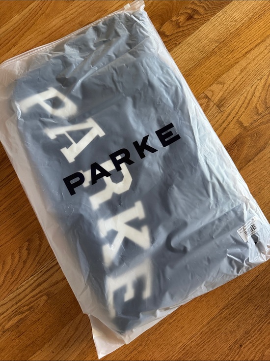 Parke Tops - New! Parke Navy Varsity Mockneck- PARKE L/XL